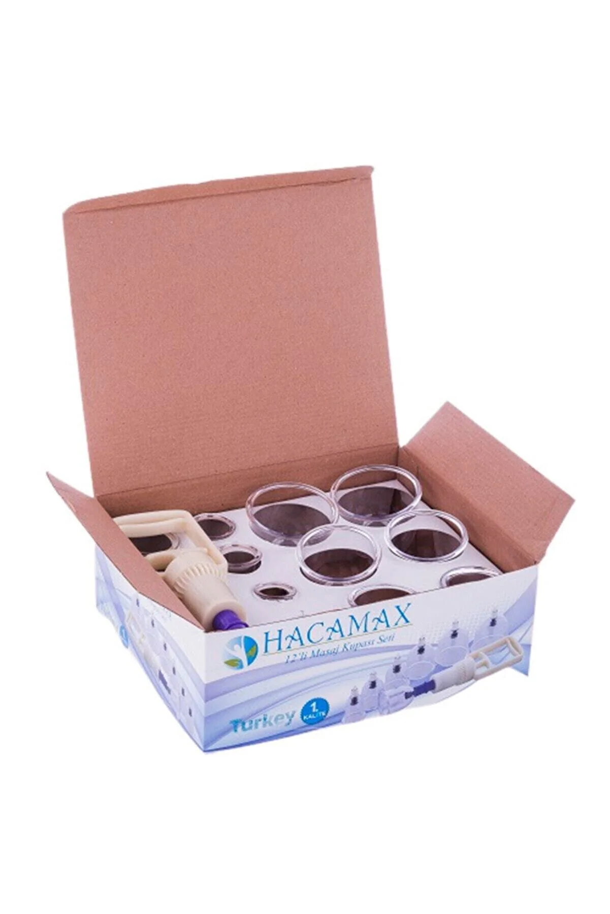 HACAMAX ŞİŞE ÇEKME KUPA ÇEKME 12 Lİ SET