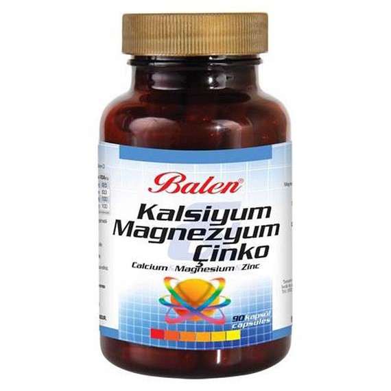 Balen Kalsiyum & Magnezyum& Çinko Kapsül