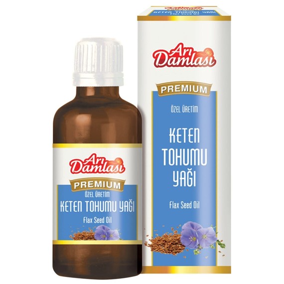 Arı damlası Keten Tohumu Yağı 50 Ml