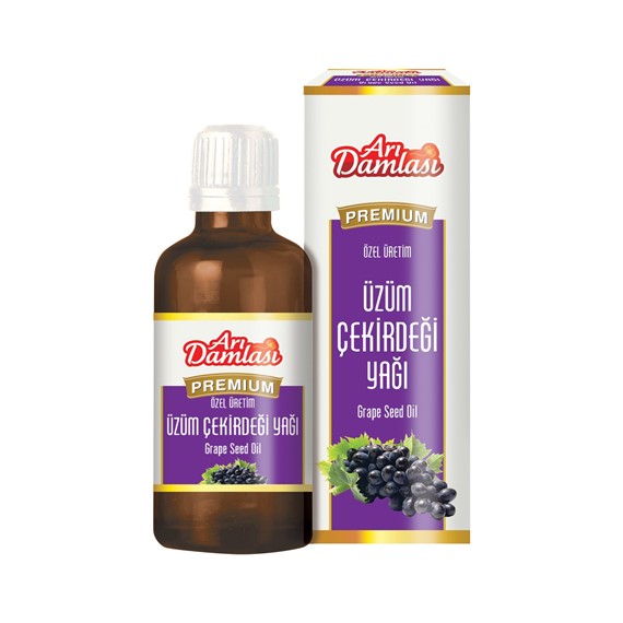 Arı damlası Üzüm Çekirdeği Yağı 50 ml