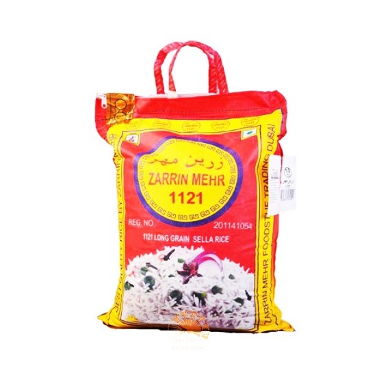 Zarrin Mehr Pirinç Basmati Pirinci 5 kg