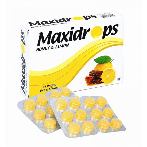 Maxidrops Bal - Limon  Pastil
