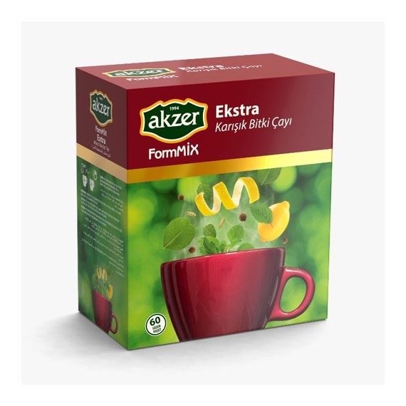 Akzer Formmix Ekstra Çay 60’lı