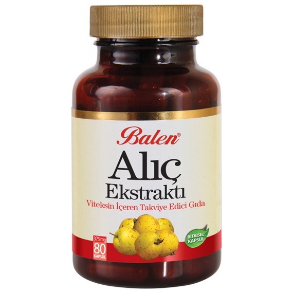 Balen Alıç Meyvesi Ekstraktı Kapsül 375 Mg* 80