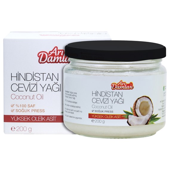 Arı Damlası Hindistan Cevizi Yağı 200 gr