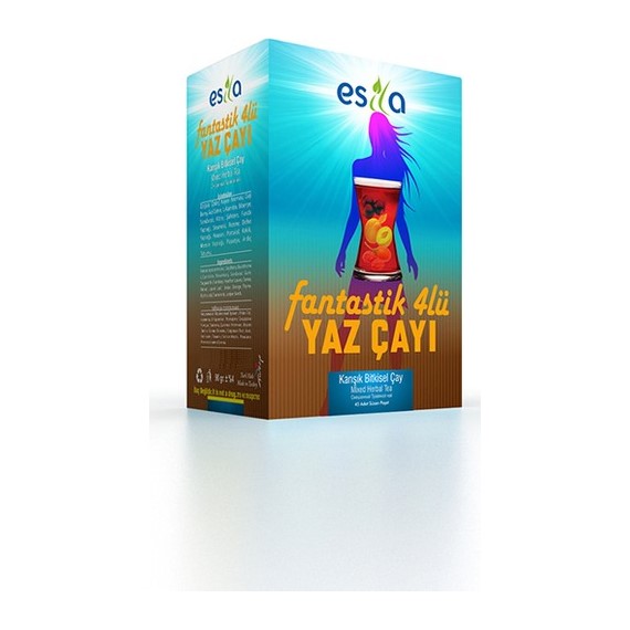 Esila Fantastik Dörtlü Yaz Çayı 45 Poşet