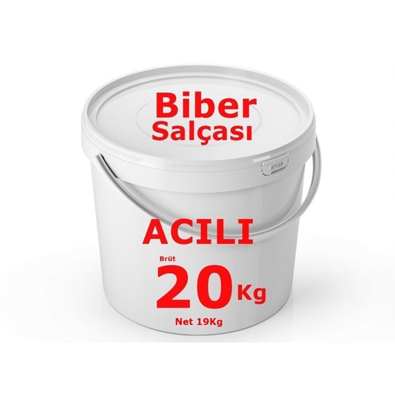 Gaziantep Yöresel  Acı Biber Salçası 20 Kg