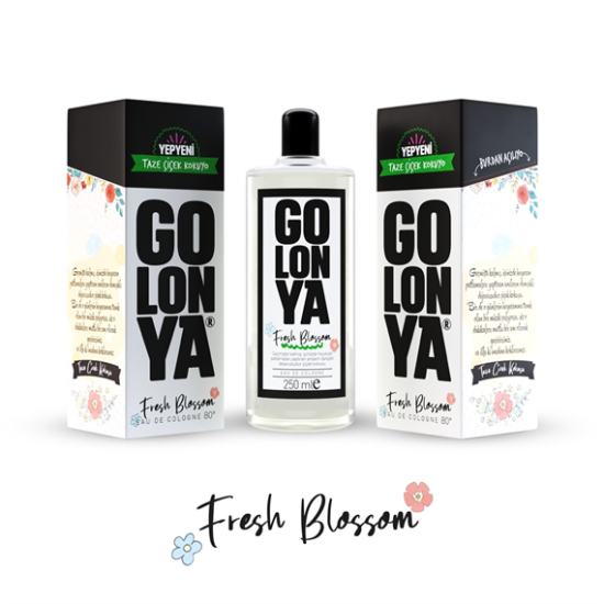 Taze Çiçek Kokusu 250 ml cam şişe