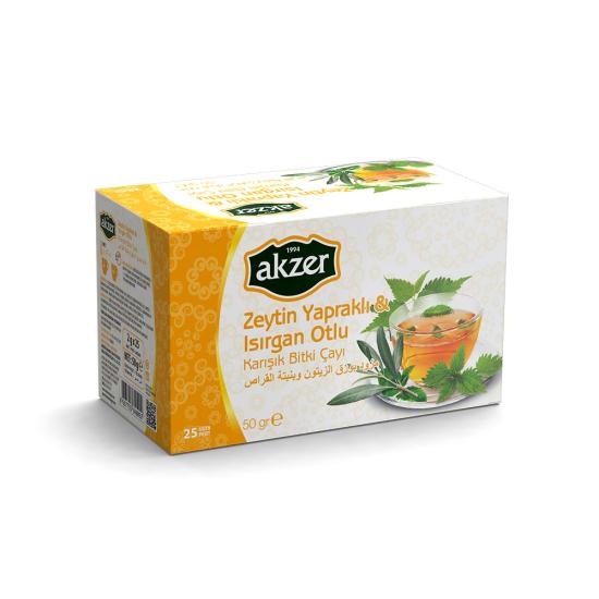 Akzer Zeytin Yapr.Isırgan Otlu Çay