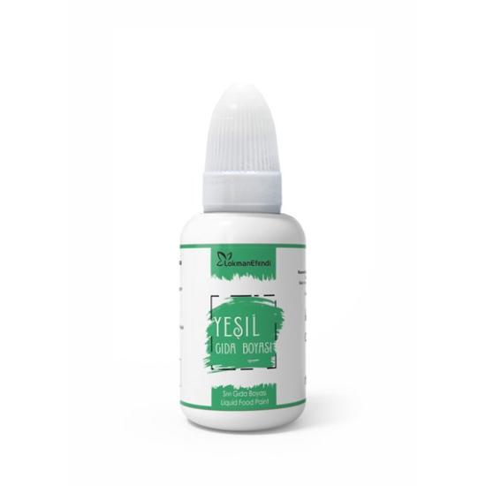 Lokman Efendi sıvı gıda boyası Yeşil 25 Ml