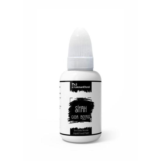 Lokman Efendi sıvı gıda boyası Siyah 25 Ml