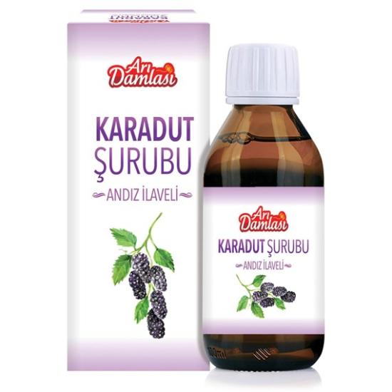 Arı Damlası Karadut Şurubu Andız  İlaveli 50  ml