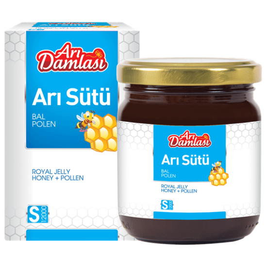 Arı Sütü & Bal & Polen Karışımı 12000 – 230 gr