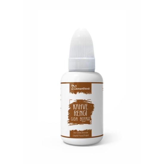 Lokman Efendi sıvı gıda boyası kahverengi 25 Ml