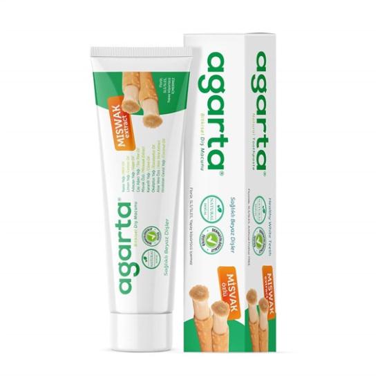 Agarta Doğal Diş Macunu Misvak Özlü (100 ml)