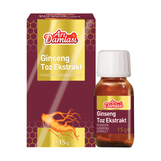 Arı Damlası Ginseng Toz Ekstrat 15 GR