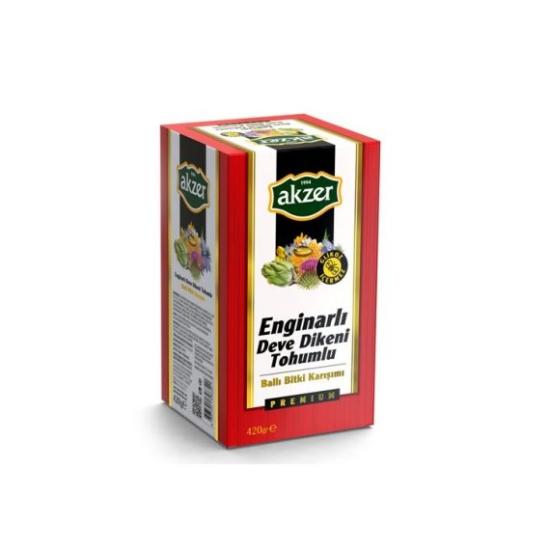 Enginarlı Deve Dikeni Tohumlu Ballı Bitki Karışımı Premium