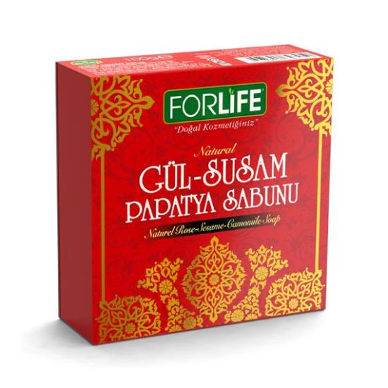 Forlife Gül-Susam-Papatyalı Doğal Sabun