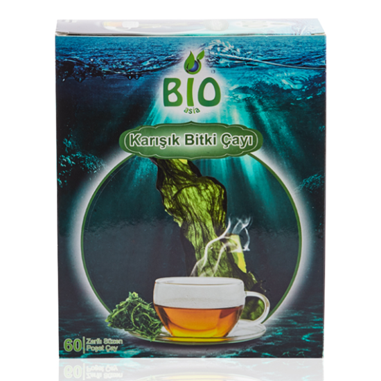 BİO ASİA KARIŞIK BİTKİ ÇAYI 60 LI POŞET ÇAY