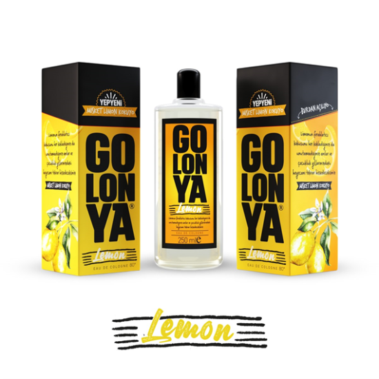 Limon Kokusu 250 ML Cam Şişe