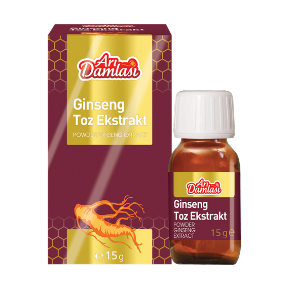 Arı Damlası Ginseng Toz Ekstrat 15 GR