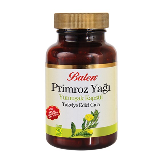 Balen Primroz Yağı (Evening Primrose Oıl) Yumuşak Kapsül