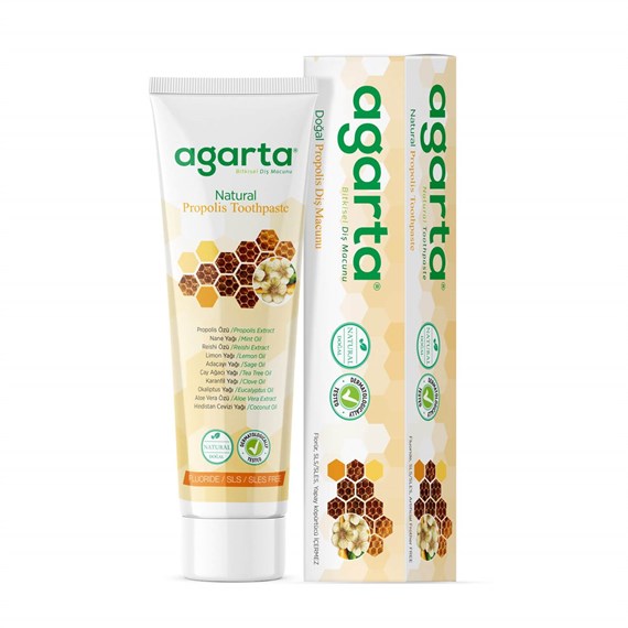 Agarta Doğal Diş Macunu Propolisli (100 ml)
