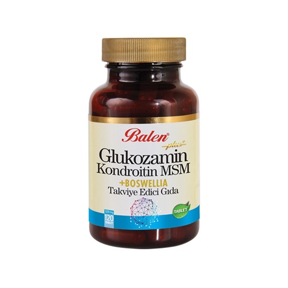 Balen Glukozamin Kondroitin Msm Boswelia Tablet 1200 Mg* 120 Tablet