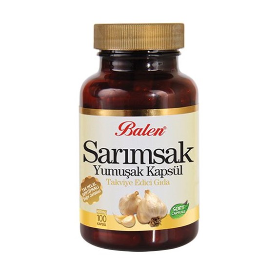 Balen Sarımsak Yağı Yumuşak Kapsül